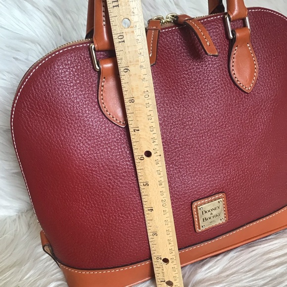 Dooney & Bourke zip zip pebble leather satchel - Picture 7 of 16